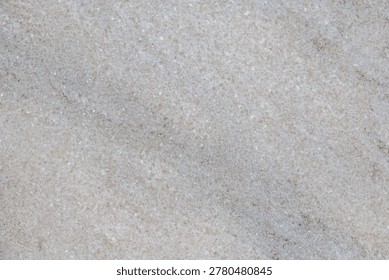 High-resolution macro texture of a white marble or granite stone surface. Natural crystalline structure with subtle grey veins. Elegant mineral background for interior design and architecture