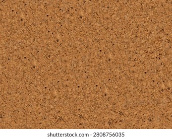 High-resolution natural cork texture featuring a seamless brown corkboard surface with fine organic granules. Perfect for backgrounds, graphic design, branding, packaging, interior design, architectural visualization, print materials, digital artwork, presentations, and creative projects. Ideal as a realistic seamless cork texture for commercial and personal use.