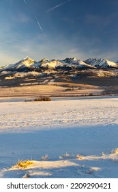 Hight Tatras (Vysoke Tatry) In Winter Time, Slovakia