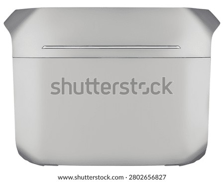 High-tech backup power supply system for home and office close-up view.
