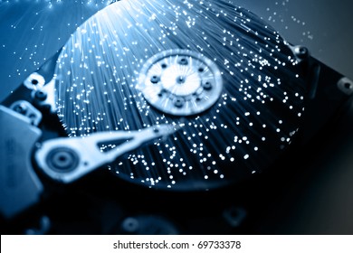 High-tech technology background