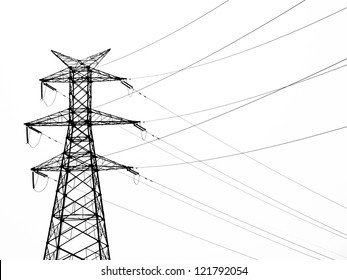 The High-voltage Electric Power Tower
