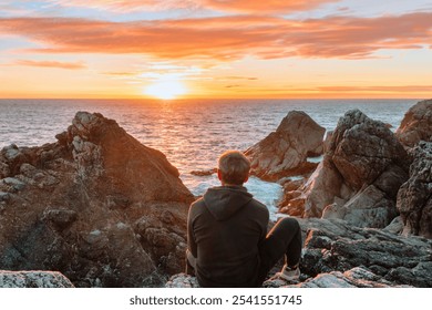 Highway 1 and Big Sur along the Pacific Ocean coast, beautiful landscape and aerial view, sunset, sunrise, fog. Concept, travel, vacation, weekend. - Powered by Shutterstock