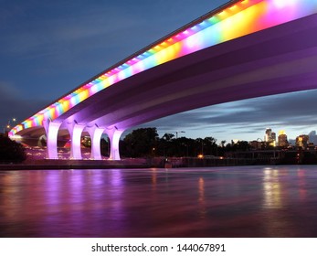 Highway 35W Bridge Over Mississippi River In Minneapolis