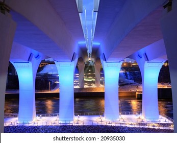 Highway 35W Bridge Over Mississippi River In Minneapolis