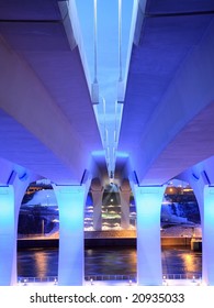 Highway 35w Bridge Over Mississippi River In Minneapolis