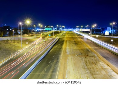 Highway Construction Site In Australia, Roe Highway, Roads, Highway, Construction, Australia, Perth, Western Australia