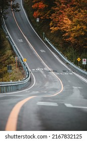 The Highway Is Downhill And There Is Not A Single Car