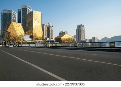 Highway and Liuzhou City Skyline, Guangxi, ChinaHighway and Liuzhou City Skyline, Guangxi, China - Shutterstock ID 2279937035