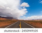 Highway on the North Rim of the Grand Canyon, Arizona, United States of America, North America