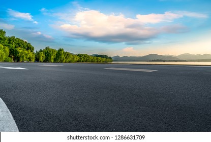 Highway Pavement Urban Road Outdoor Natural Stock Photo 1286631709 ...