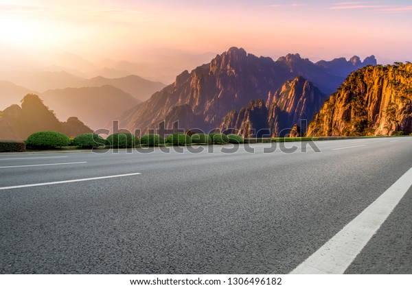 Highway Road and\
Beautiful Natural\
Landscape\
\
