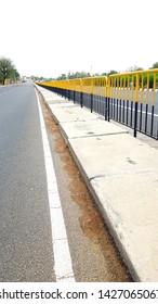 Highway Road Iron Railing Highway Landscape Stock Photo (edit Now 