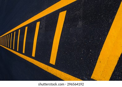 Highway Road Texture Markings Background Horizontal Stock Photo ...