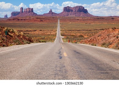 Highway US 163 In Utah AKA The Place Where Forrest Gump Stopped Running