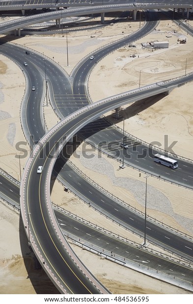 Highways from\
above