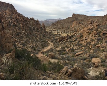 Hike To Balancing Rock In Big Bend TX