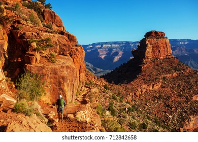 Hike In Grand Canyon National Park