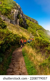 Hike To The Highest Point On The Azores Island Of Madeira - Pico Ruivo - Portugal