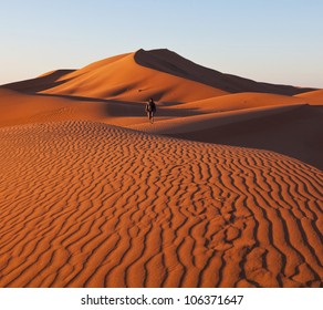 Hike In Namib Desert