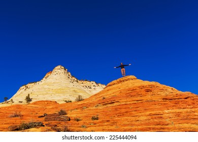 Hike In Zion National Park