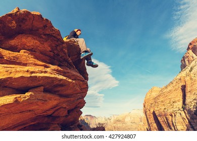 Hike In Zion National Park