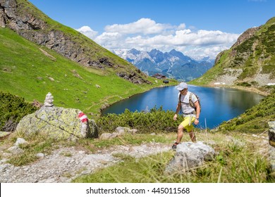 Hiking In The Alps, Tyrol, Austria