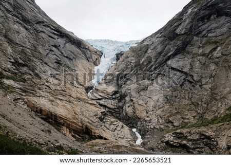 Similar – Foto Bild auf’n Sprung Gletscher Eis