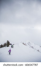 Hiking Up The Aspen Highlands Bowl