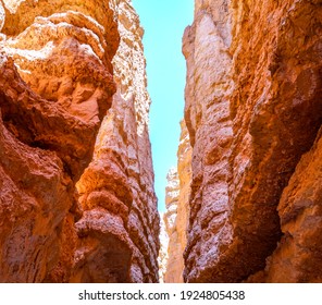 Hiking In Bryce Canyon National Park In Bryce Canyon City, Utah