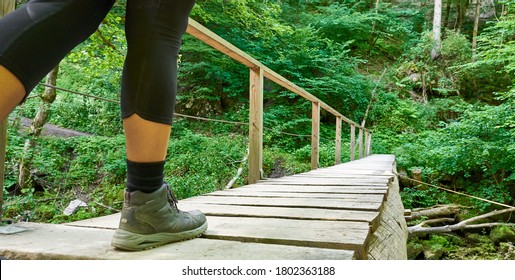 Hiking in the Canyon "Wutachschlucht" in the Black Forest in Germany - Powered by Shutterstock