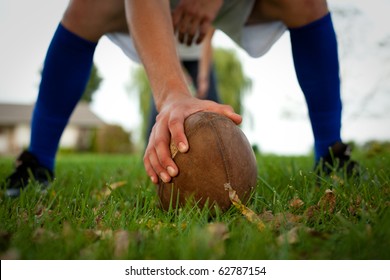 Hiking The Football In The Backyard.