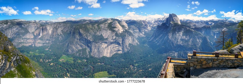 hiking to glacier point in yosemite national park in california in the usa - Powered by Shutterstock