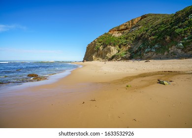 Hiking The Great Ocean Walk On Wreck Beach, Victoria In Australia