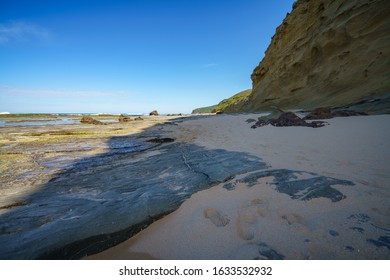 Hiking The Great Ocean Walk On Wreck Beach, Victoria In Australia