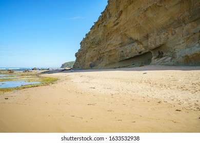 Hiking The Great Ocean Walk On Wreck Beach, Victoria In Australia