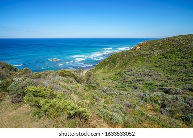 Hiking The Great Ocean Walk On Wreck Beach, Victoria In Australia