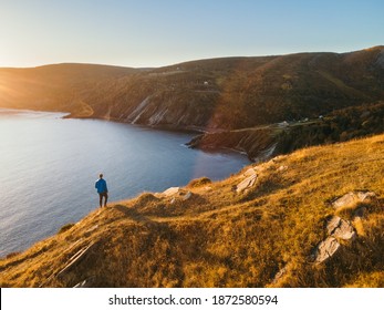 Hiking At Meat Cove, Cape Breton, Nova Scotia, Canada