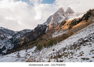 Hiking Mount Grammont, Valais, Switzerland