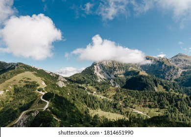 Hiking In The National Park Berchtesgaden To The Jenner Mountain In Bavaria