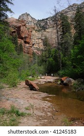 Hiking In Oak Creek Canyon