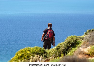 Hiking on the hill near to Gizli Liman  - Gokceada - Canakkale - Turkiye
