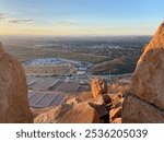 Hiking on the Kgale hill, Gaborone, Botswana