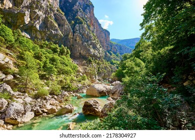 Hiking On The Trail 