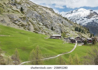 Hiking Path From Furi To Zermatt, Swiss