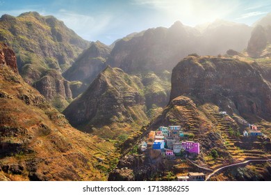 Hiking Path In Santo Antao, Cape Verde