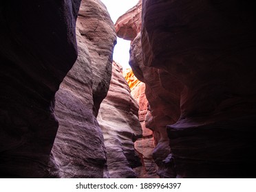 Hiking In Red Canyon Israel