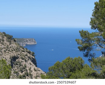 hiking Rocky coastline of Mallorca - Powered by Shutterstock