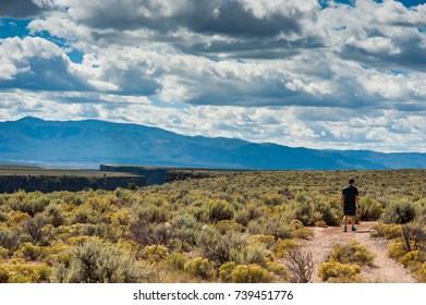 Hiking Taos Gorge, Taos New Mexico