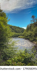 Hiking Through Lehigh Gorge State Park, PA.